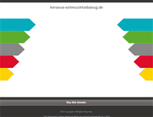 Tablet Screenshot of heraeus-schmuckhalbzeug.de
